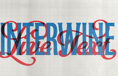 How to Easily Interwine Live Text in Illustrator