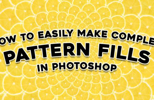 How to Easily Make Complex Pattern Fills in Photoshop