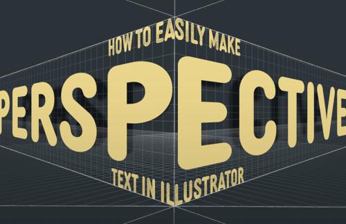 How to Easily Make Perspective Text in Illustrator