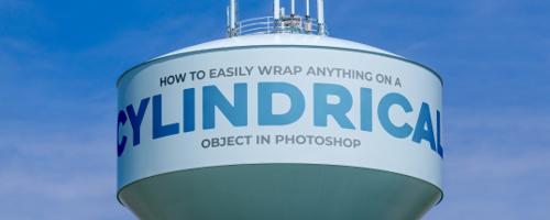 How to Easily Wrap Anything on a Cylindrical Object in Photoshop