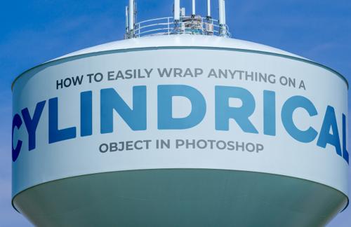 How to Easily Wrap Anything on a Cylindrical Object in Photoshop