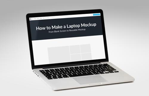 How to Make a Laptop Mockup