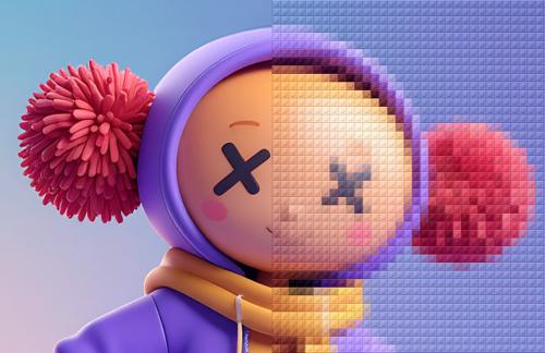 How to Make a Lego Image Effect in Photoshop