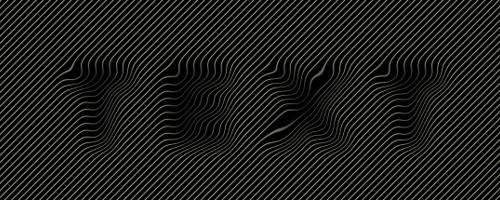 How to Make a OpArt Text Effect in Photoshop