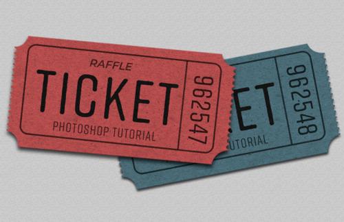 How to Make a Realistic Looking Raffle Ticket