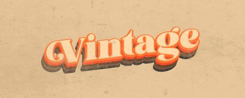 How to Make a Vintage Text Effect in Photoshop