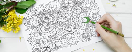 Inspirational Adult Coloring Pages on Instagram