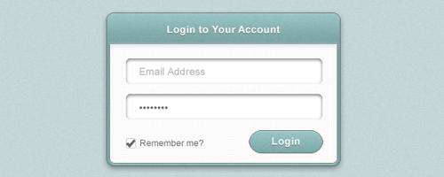 How To Create a Pretty Little Login Box in Fireworks