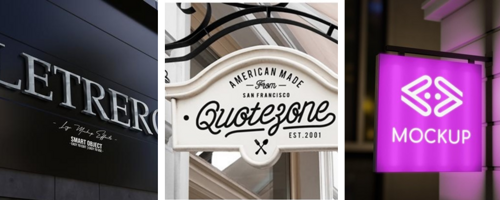 50+ Sign Mock-Ups That Catch the Eye (in 2023)