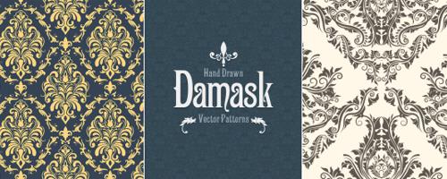 22 Beautiful Damask Patterns