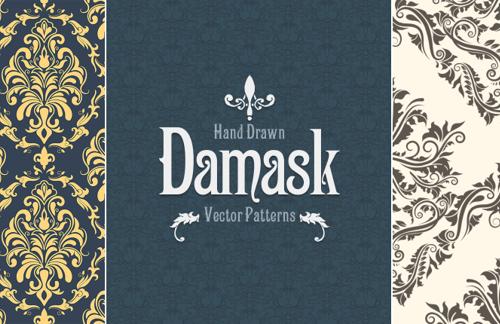 22 Beautiful Damask Patterns