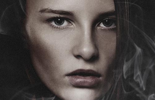 How to Create a Dramatic Portrait Scene with Smoke in Photoshop