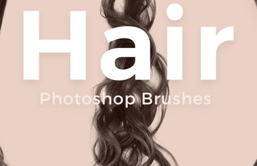 32 Gorgeous Hair Brushes for Photoshop