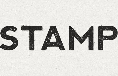 How to Create an Ink Stamp Text Effect with Illustrator CS6