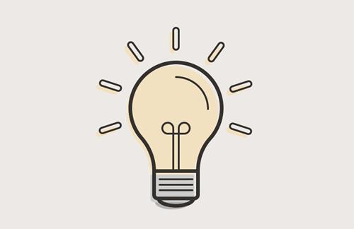 Create a Lightbulb Icon with a Retro Misaligned Print Effect in Illustrator CS6+