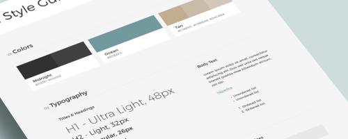 Style Guides: A Design Mock-up for the Responsive Web (Updated)
