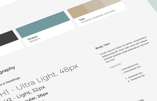 Style Guides: A Design Mock-up for the Responsive Web (Updated)