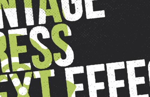 Create a Vintage Press Text Effect in Photoshop