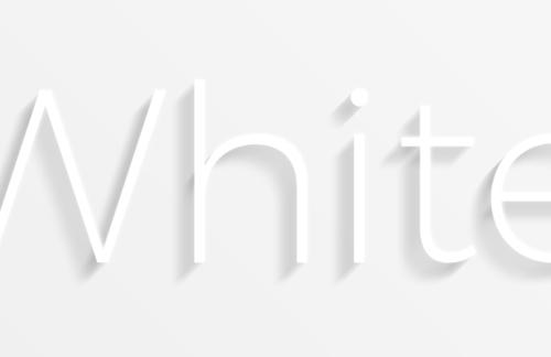 Create Legible White on White Text with Photoshop