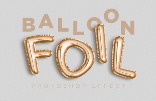 Balloon Foil Effect