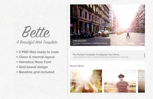 Bette - Web Template
