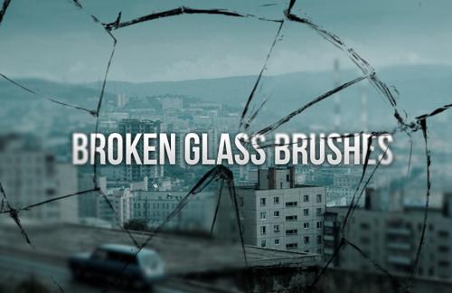 Broken Glass Brushes