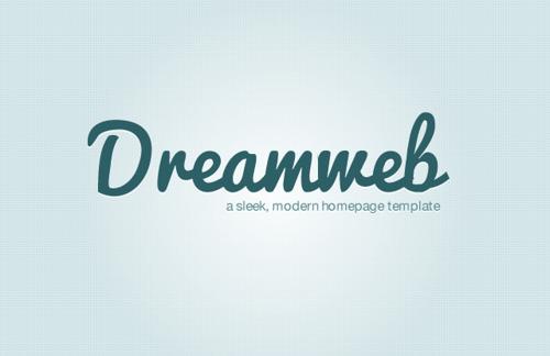 Dreamweb: Homepage Template
