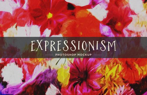 Expressionism - Photoshop Mockup