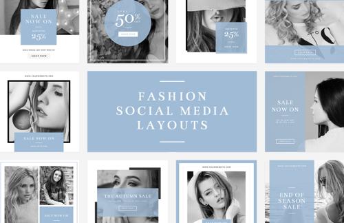 Fashion Social Media Layouts