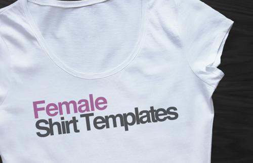 Female Shirt Templates