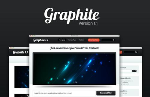 Graphite Wordpress Template 1.1