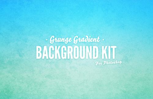 Grunge Gradient Background Kit