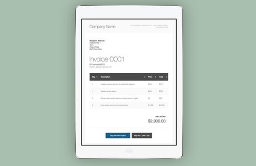 HTML Invoice Template