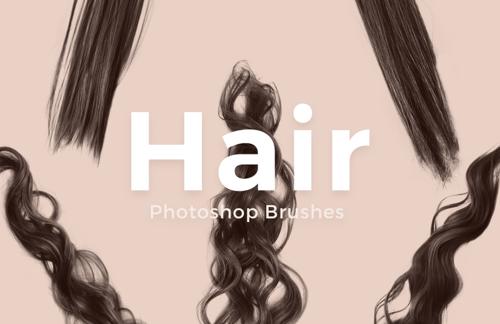 Free Photoshop Hair Brushes