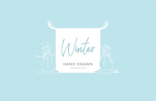 Hand Drawn Winter Graphics