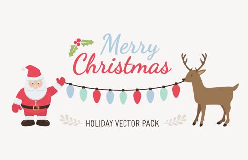 Holidays Vector Pack