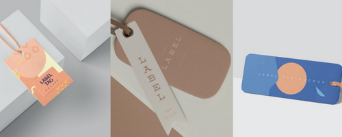 28 Premium Label Tag Mockups for Gifts, Luggage, Clothing, and More!