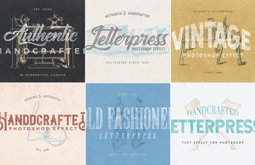 Letterpress Text Effect Pack