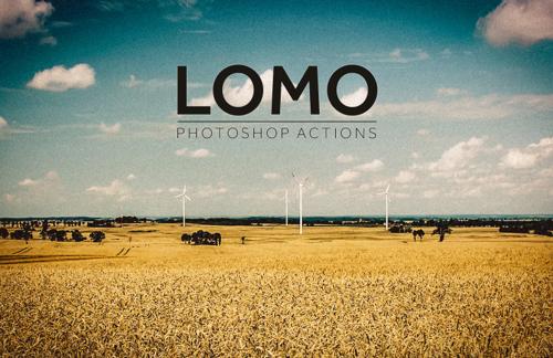 Lomo Photoshop Action