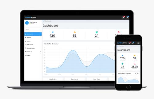 Lumino: Free Bootstrap Admin Template