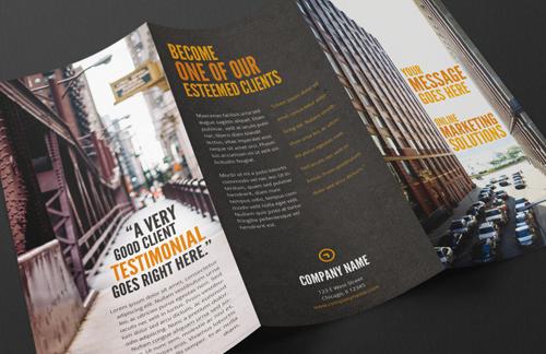 Marketing Tri Fold Brochure