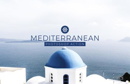 Mediterranean Photoshop Action
