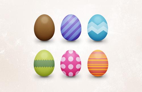 Free Miniature Easter Eggs