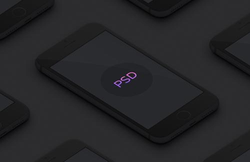 Minimal 3D iPhone Mockups