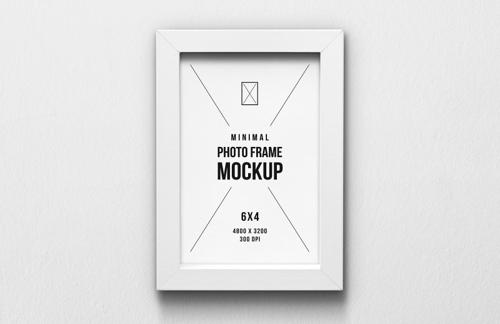 Minimal Photo Frame Mockup