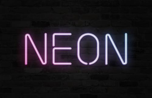 Neon Effect Type