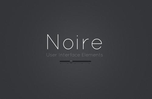 Noire UI Elements