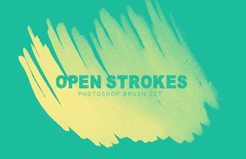 Open Strokes Brush Set