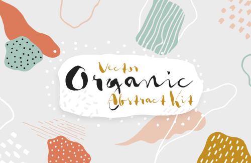Vector Organic Abstract Kit