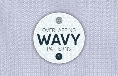Overlapping Wavy Patterns